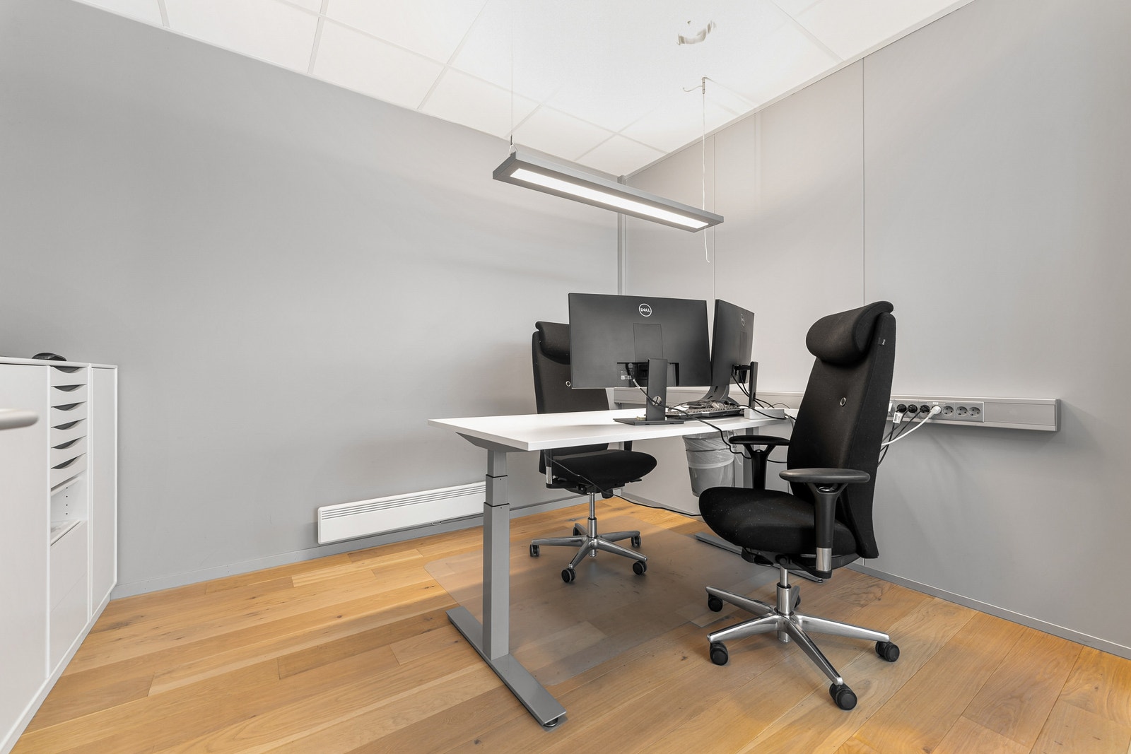 Separate kontorrom Galleribilde