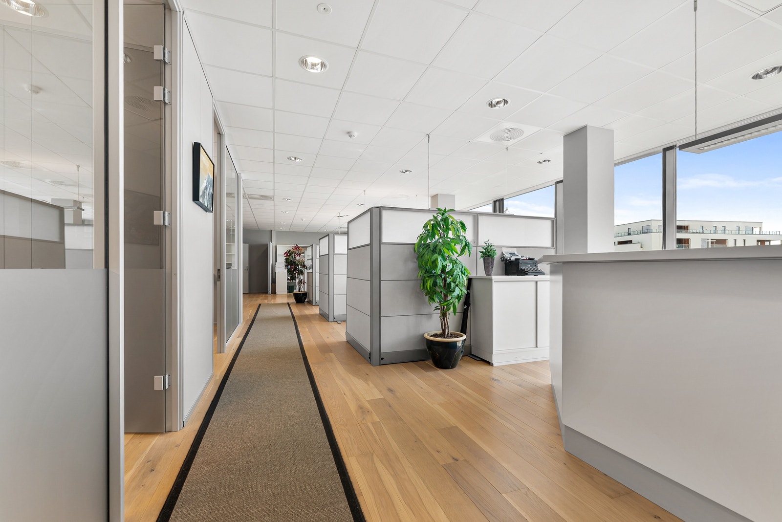 Åpent kontorlandskap Galleribilde