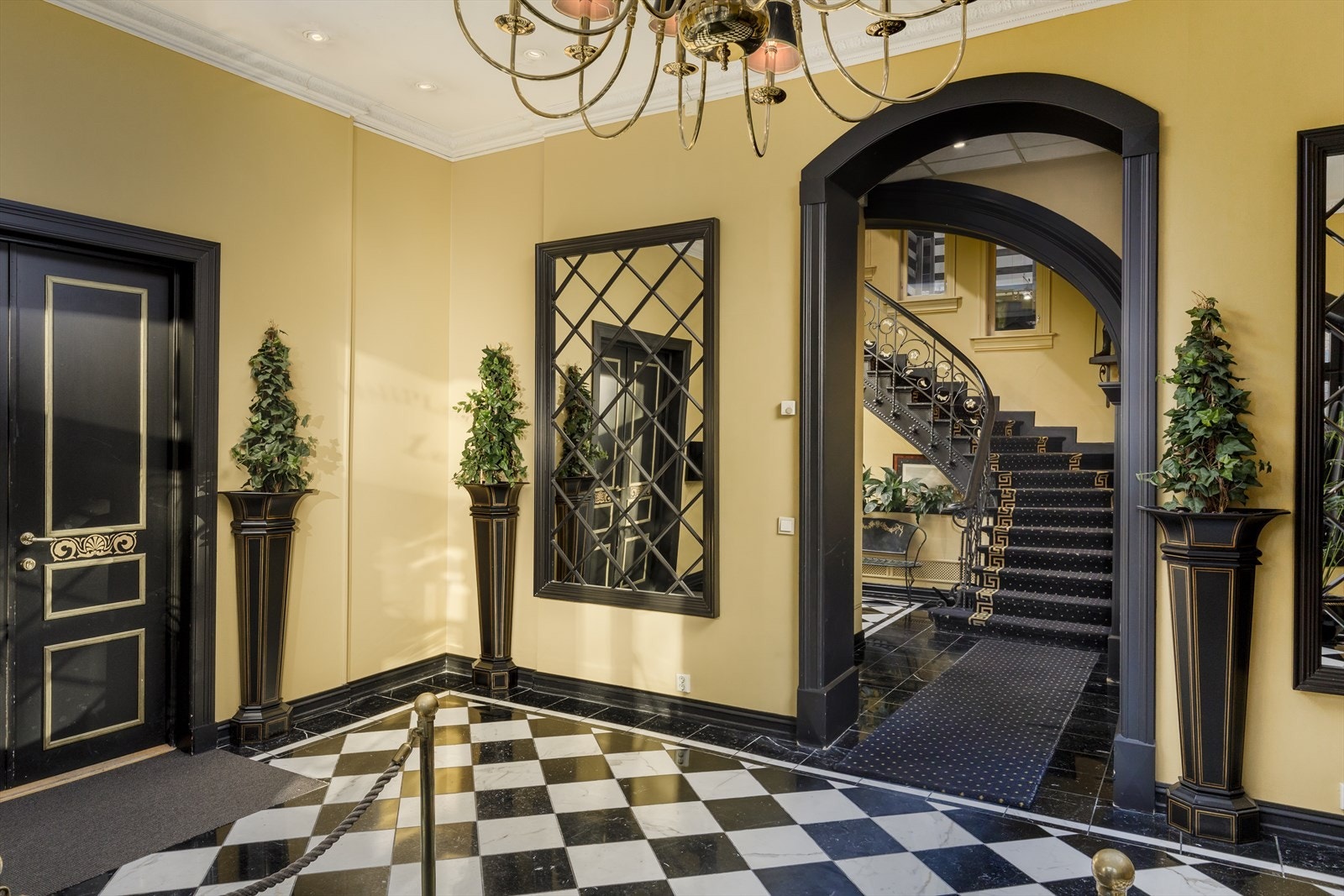 Representativt inngangsparti Galleribilde