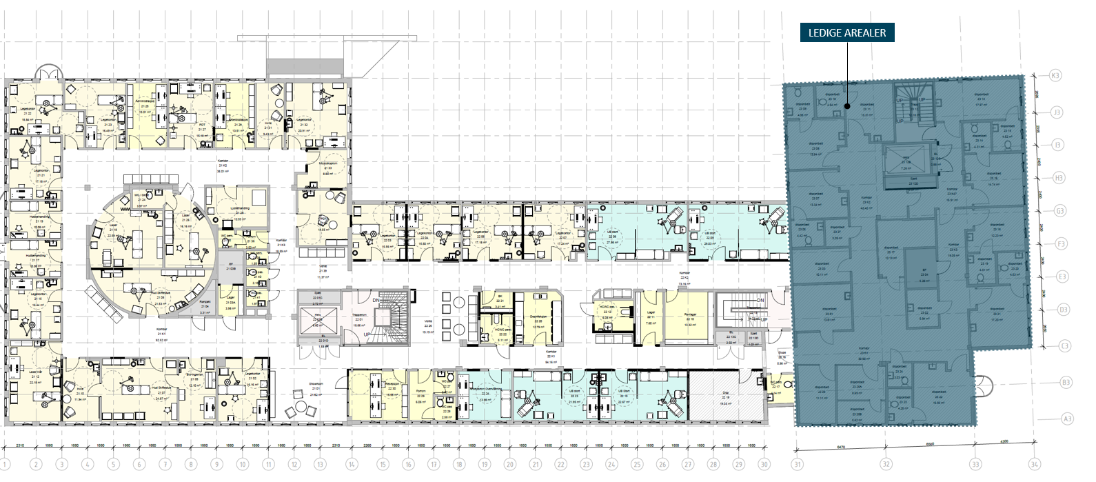 Eksisterende planløsning Galleribilde