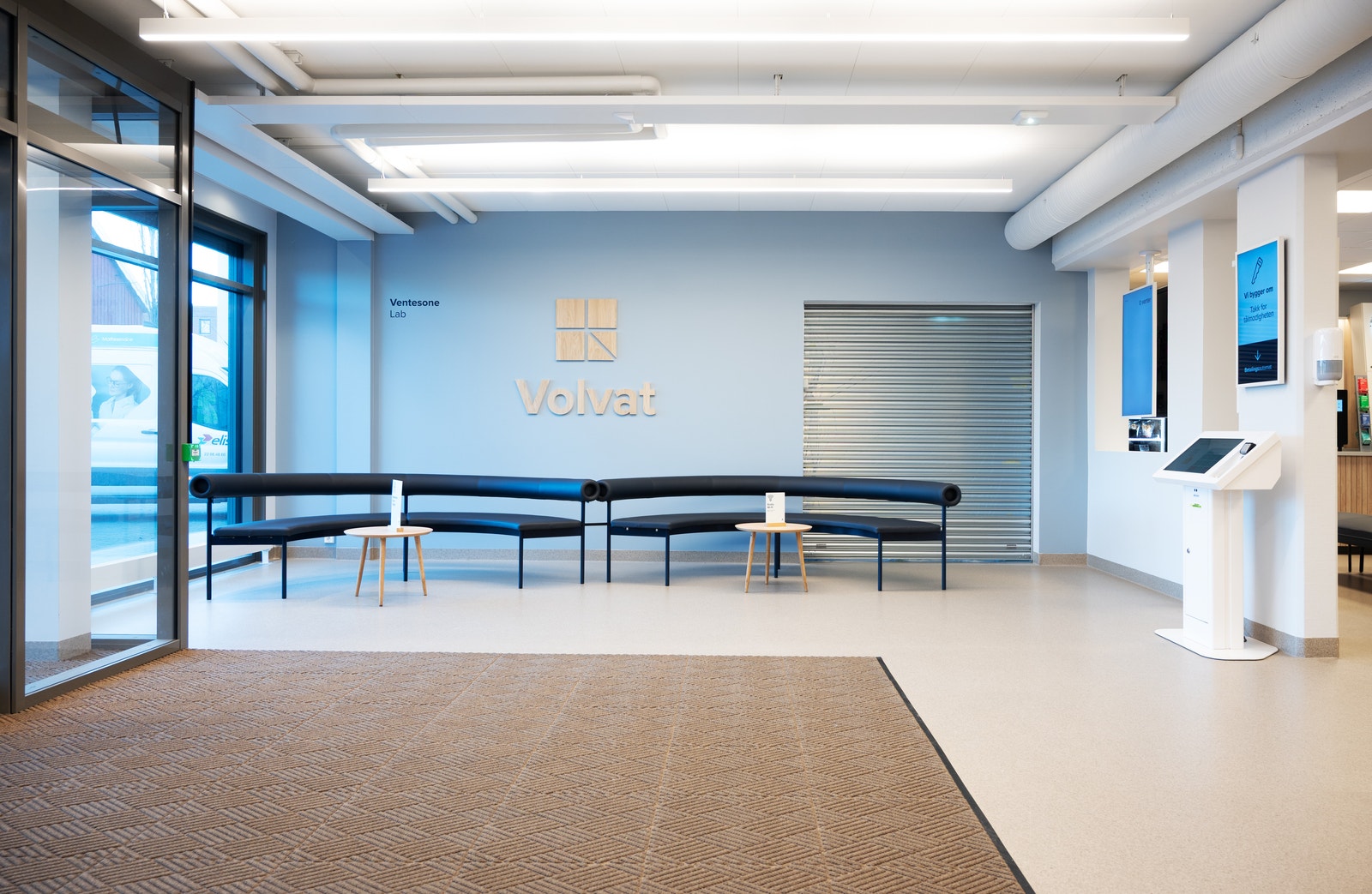 Moderne fargevalg og kvaliteter gir et godt førsteinntrykk Galleribilde