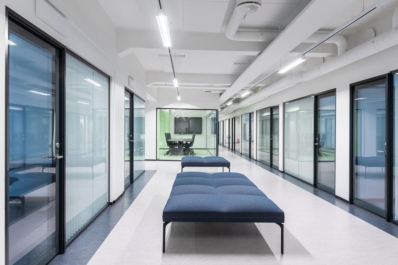 Sosiale soner og møterom i kjernen Galleribilde