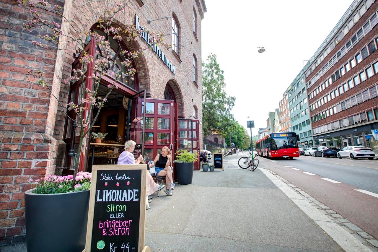 Kaffebrenneriets hovedkontor vis a vis Grønlandsleiret 25 Galleribilde