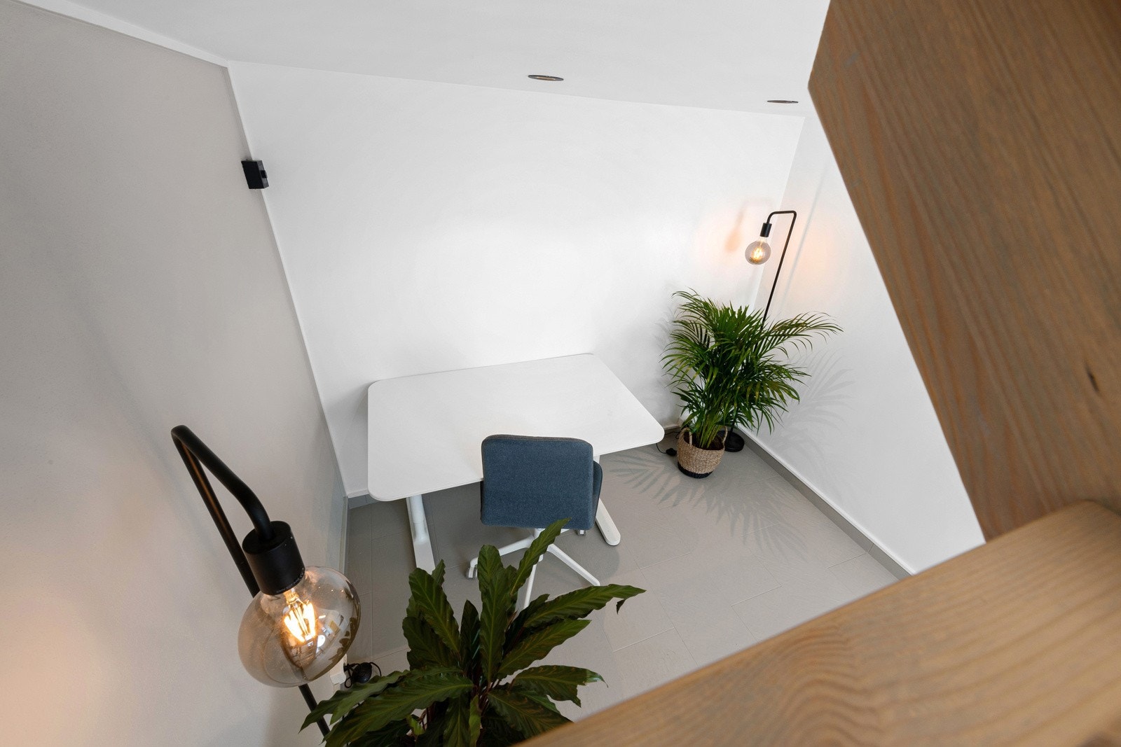 Det er god plass til en kontorkrok under hemsen. Galleribilde