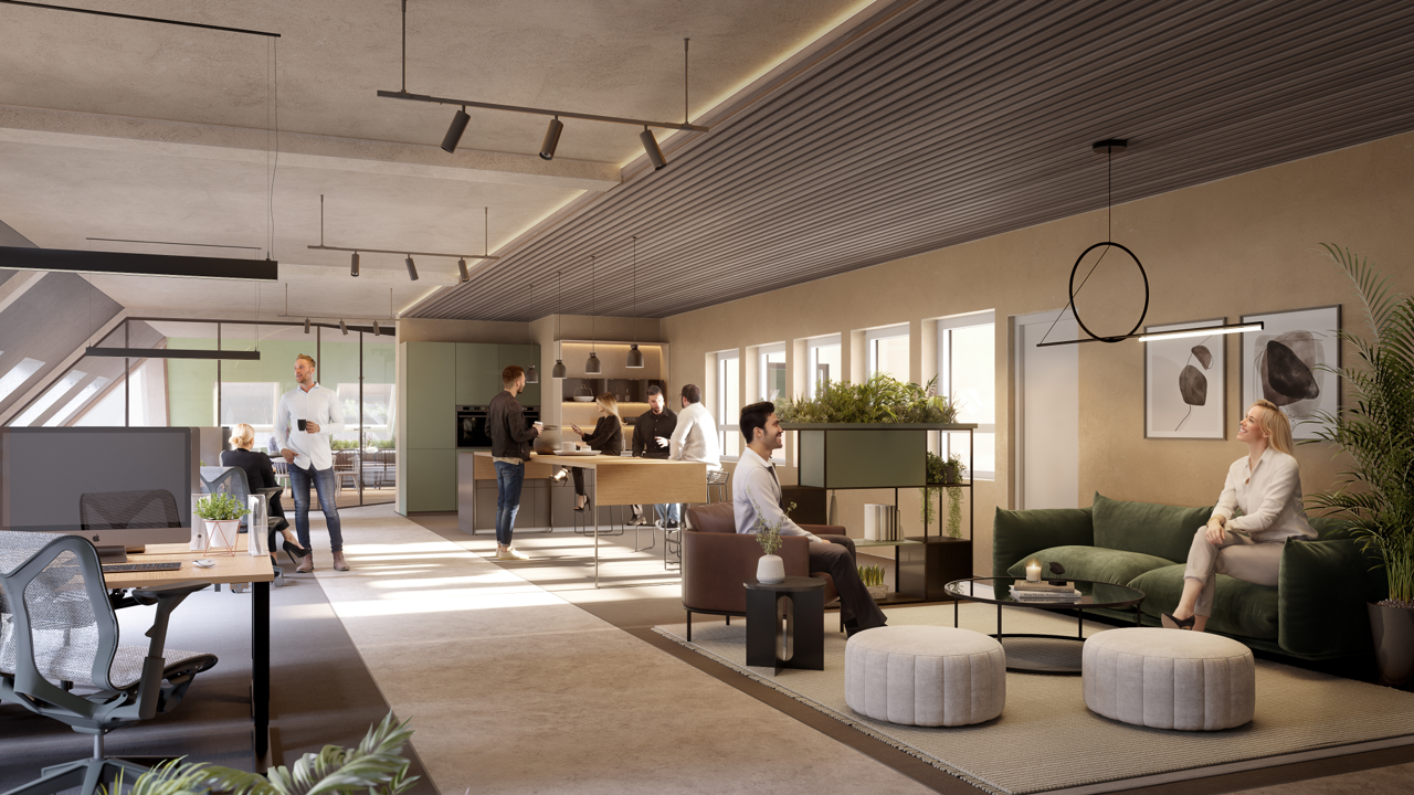 Leietaker vil være med å påvirke material og fargevalg i oppussingen. Galleribilde