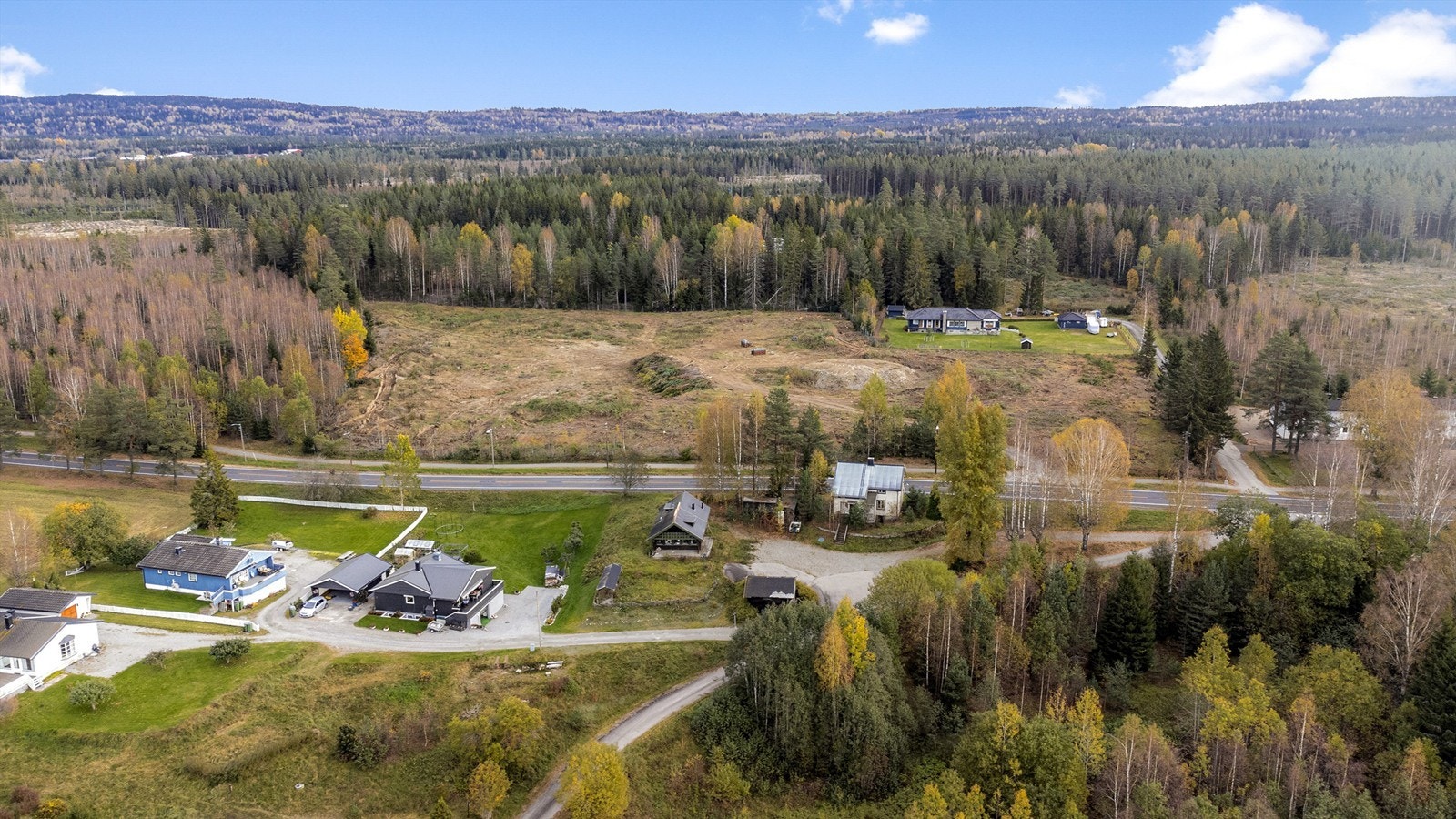 Vei, vann og avløp til tomtegrensen Galleribilde