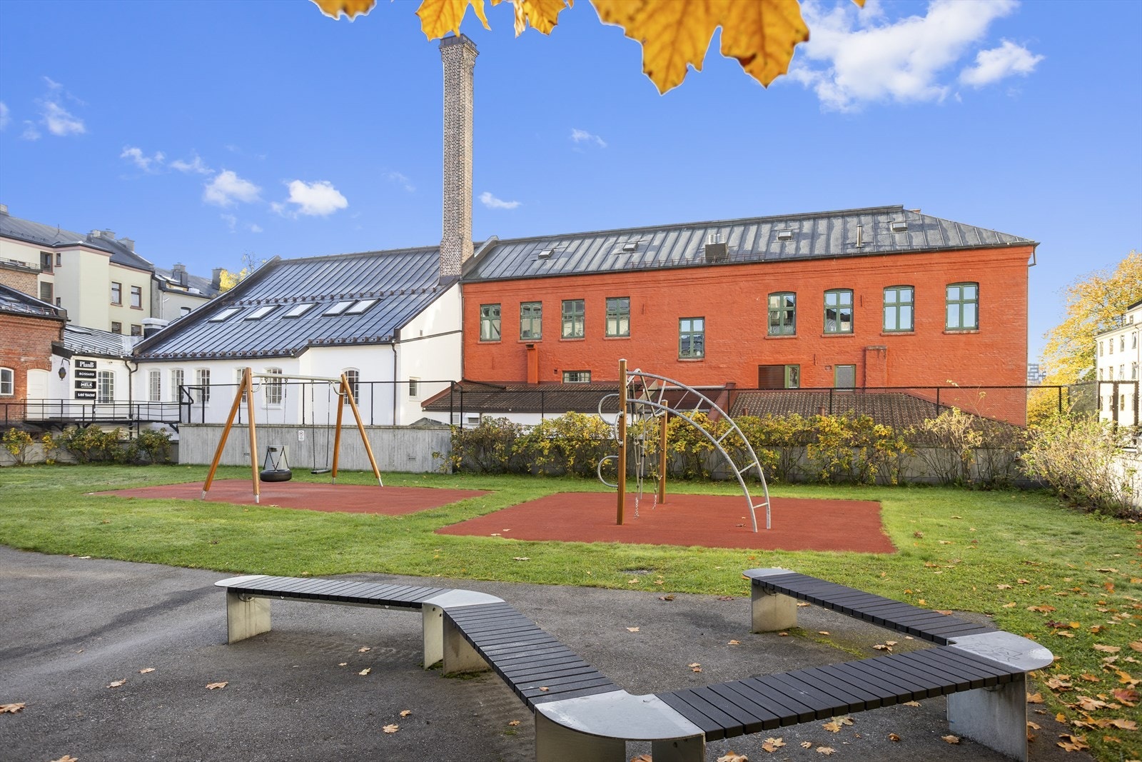 Fine uteområder Galleribilde