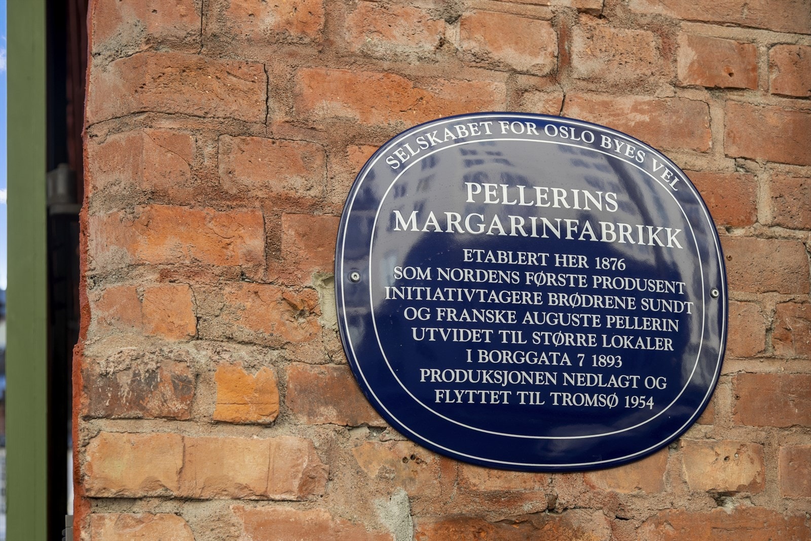 Margarinfabrikken var etablert i 1876 Galleribilde