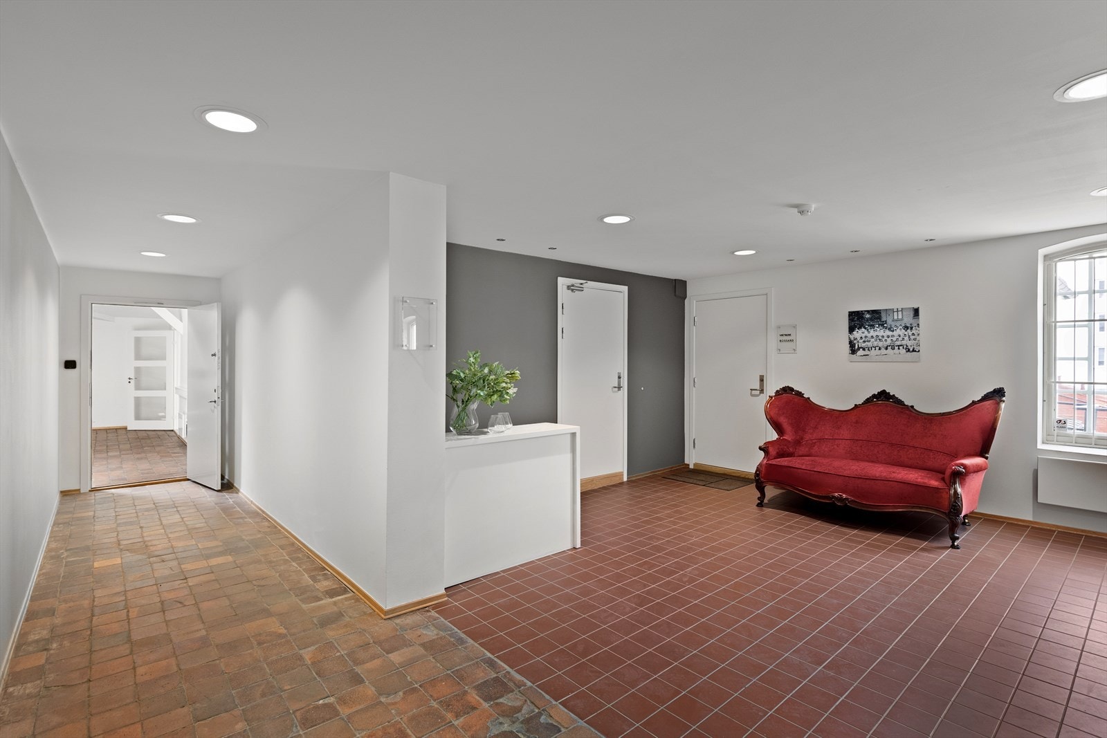 Inngangsparti i 2. etasje Galleribilde