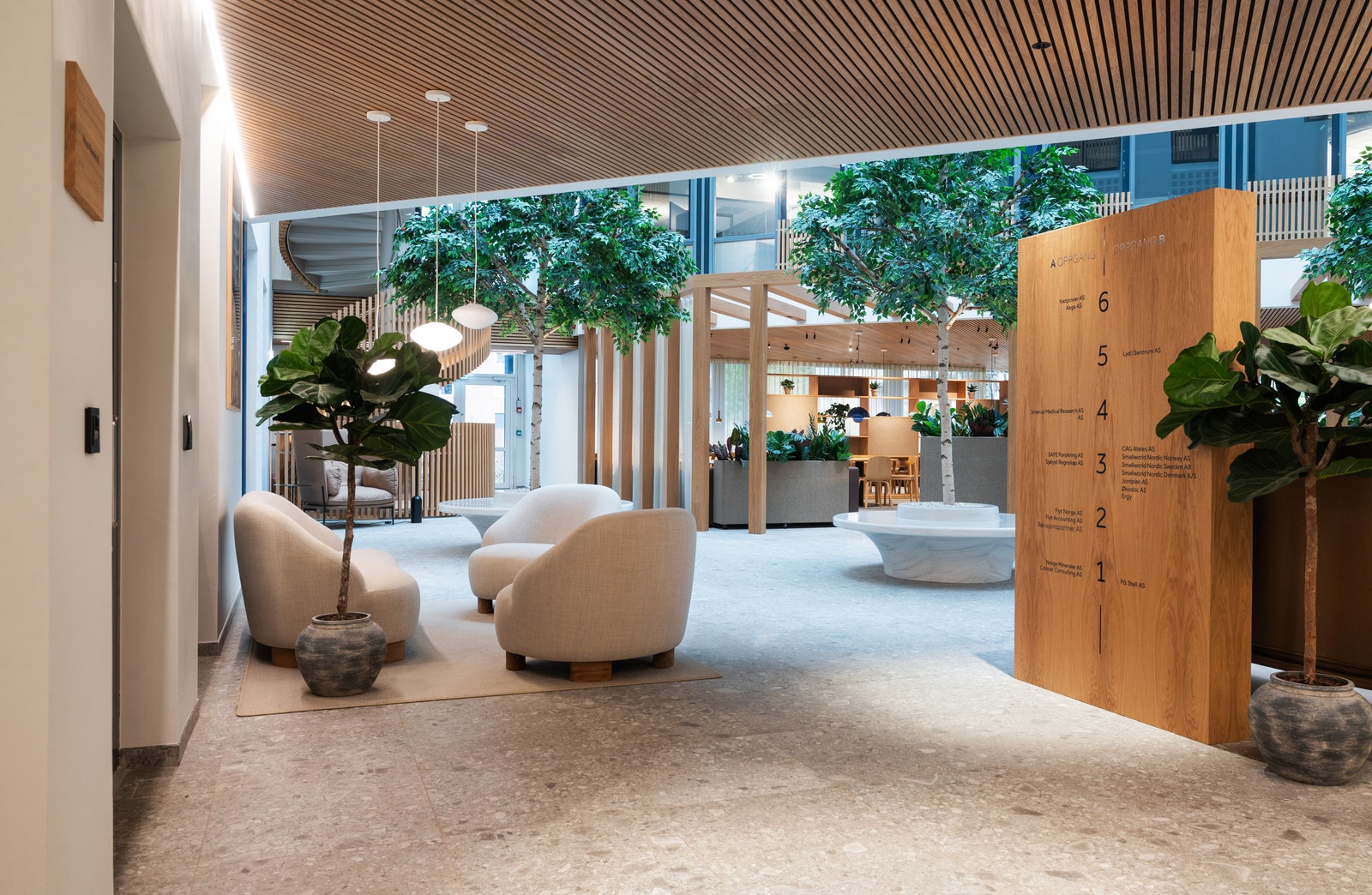 Bygget har oppgraderte fellesarealer fra 2024 Galleribilde