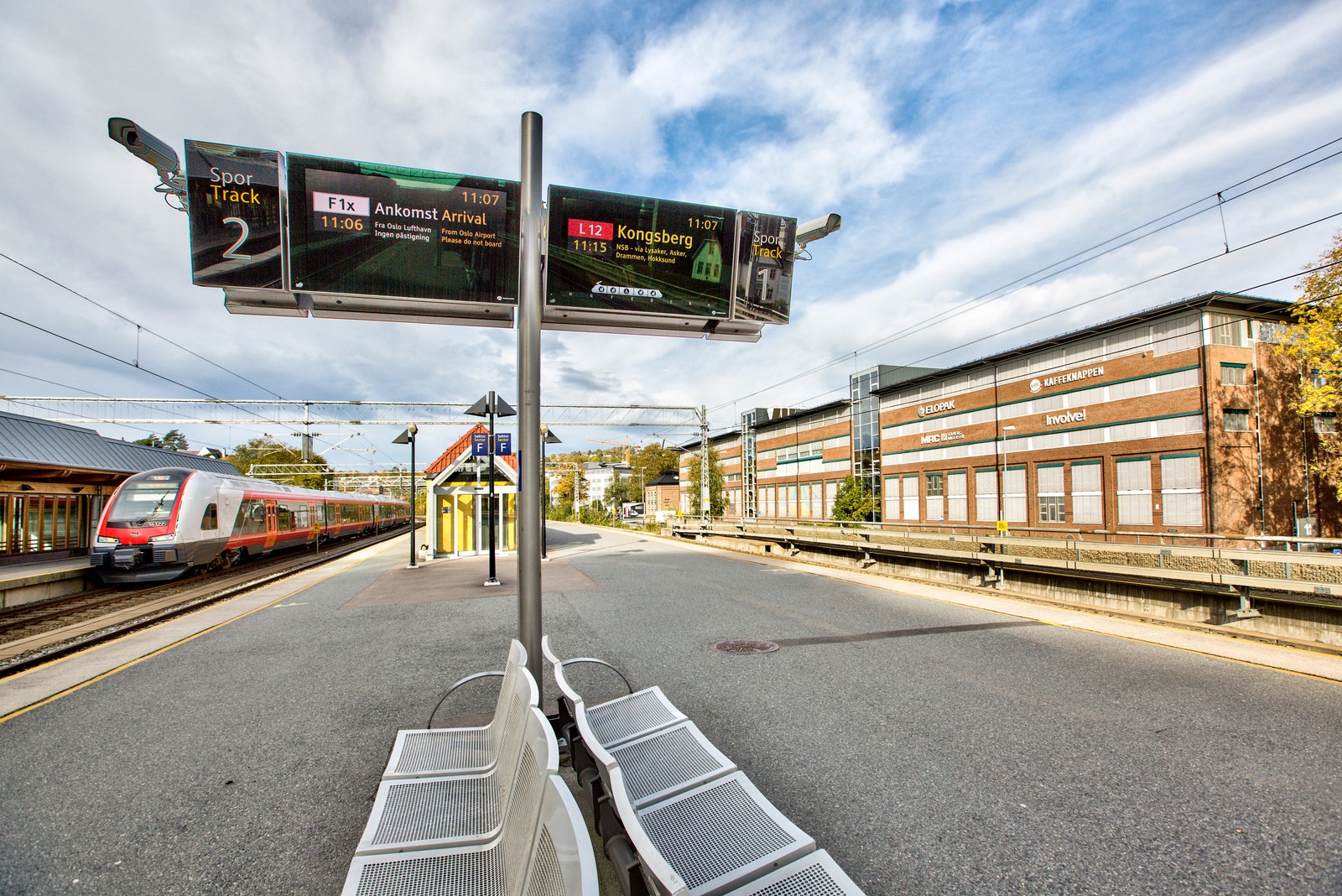 Kort vei til Skøyen sentralstasjon Galleribilde