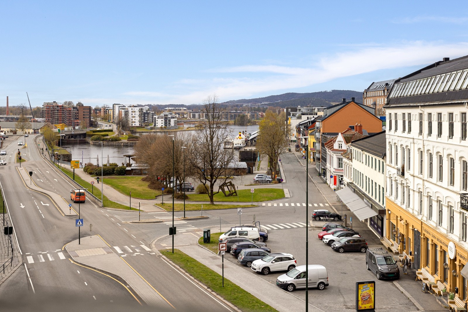 Fantastisk utsikt fra råloft Galleribilde