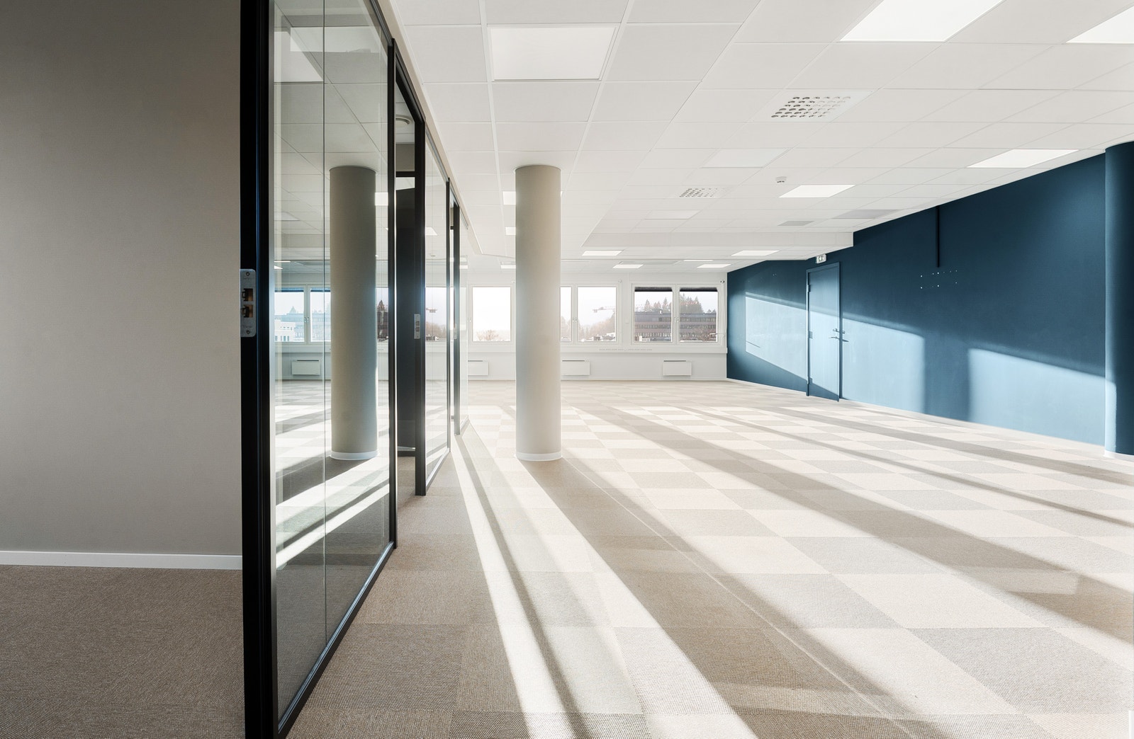 Her har du fantastiske lokaler mye mye lysinnslipp Galleribilde