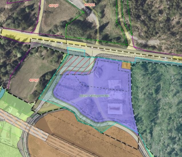 Reguleringsplan Solum næringsområde Galleribilde