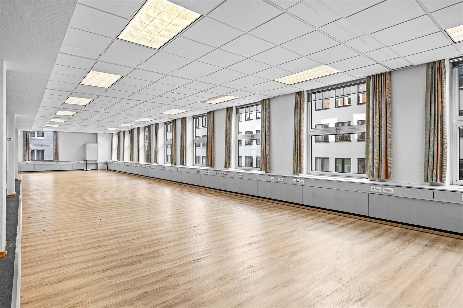 Bilde fra ledige areal i 4. etg. mot Sandbrogaten. Ca. BTA 500 - 1700 m².