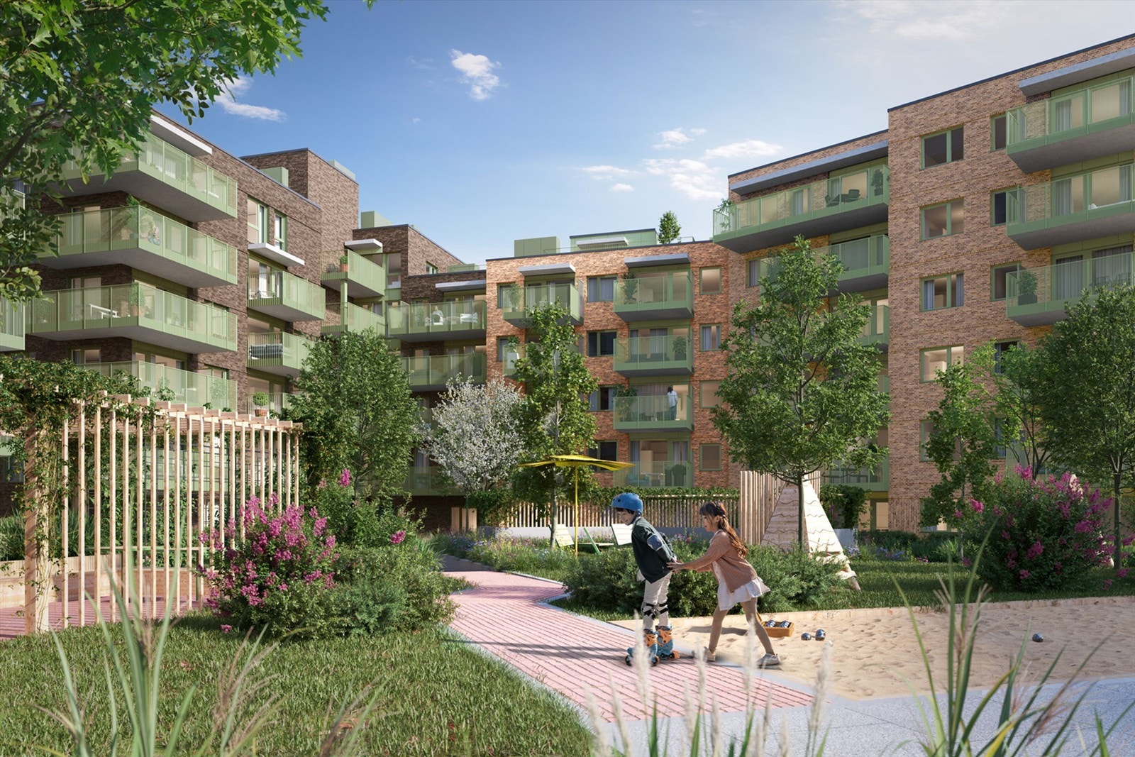 Tunkvartalet - illustrasjonsfoto fra selger. Galleribilde