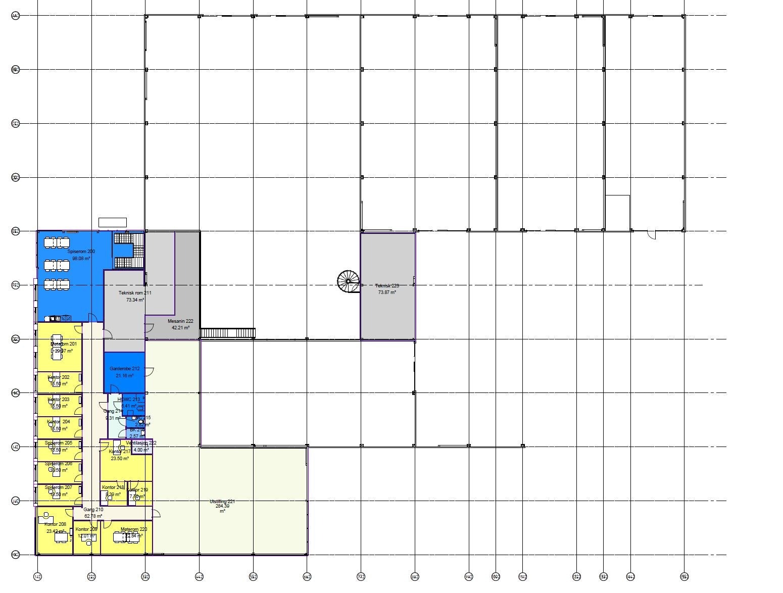 026_Arealoversikt - 2 etg.jpg Galleribilde