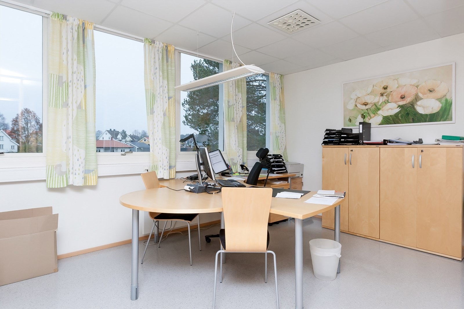 Lyse lokaler med gjennomgående god standard. Galleribilde