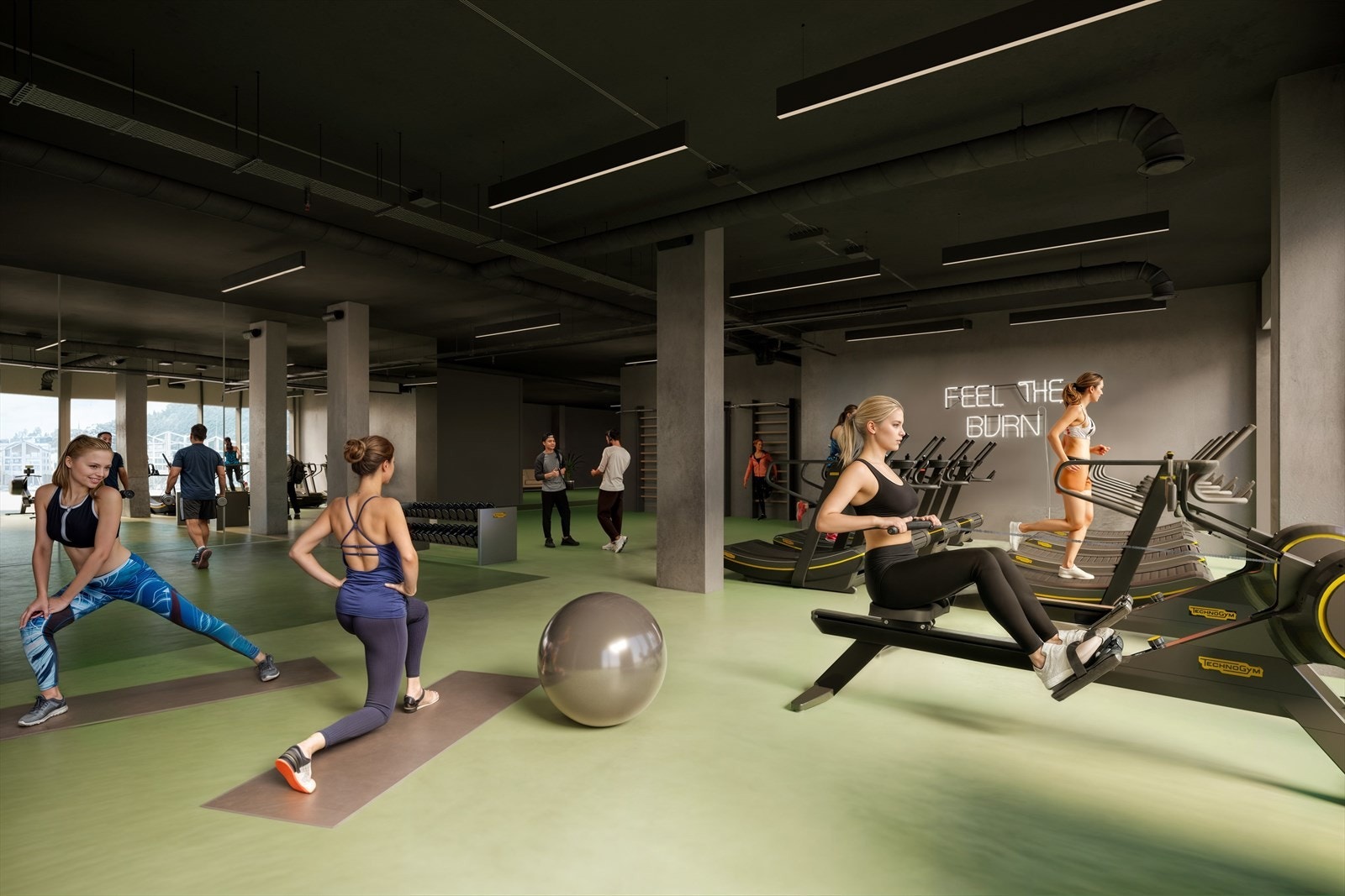 Ovalen næring Galleribilde