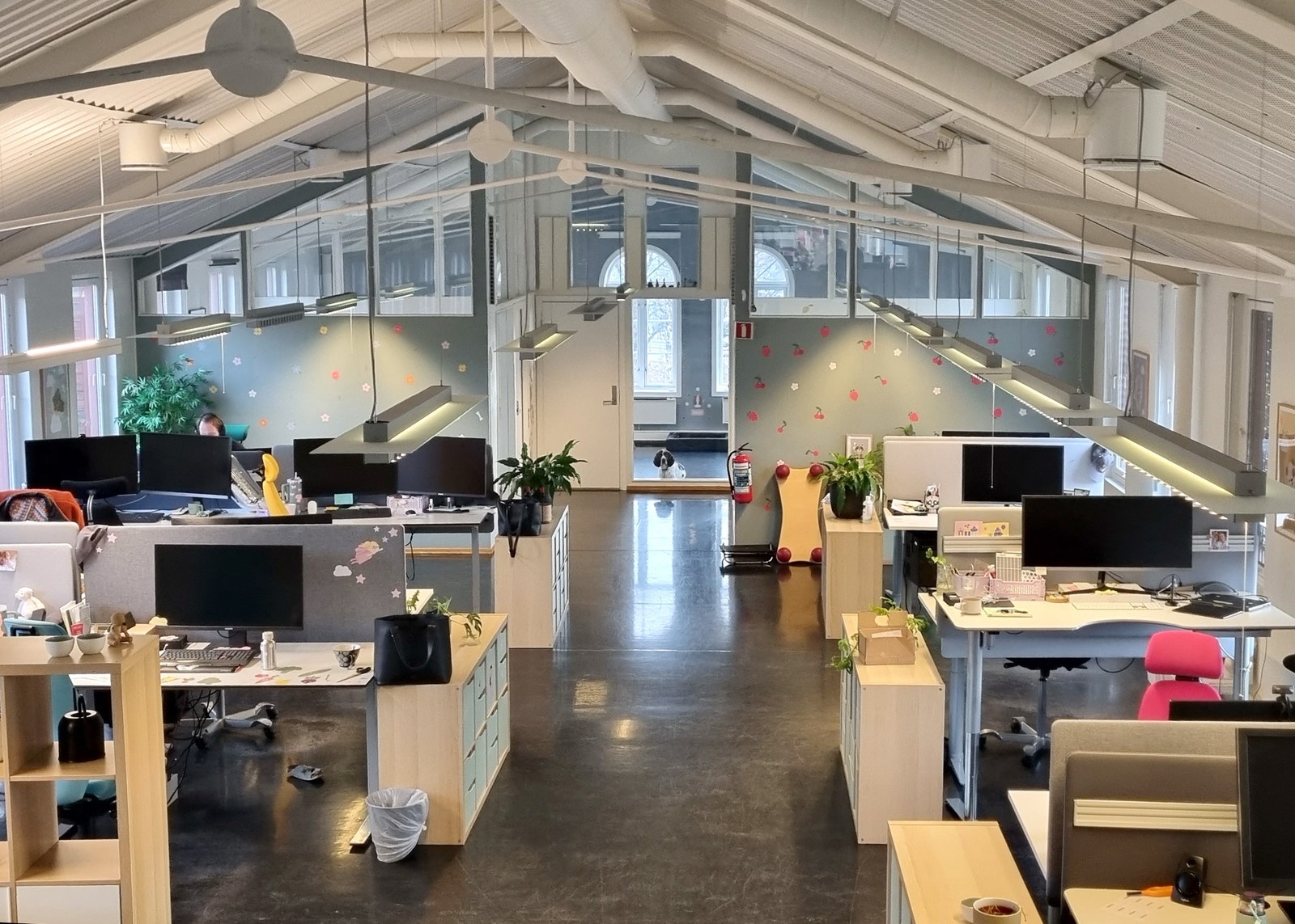 Kontorlandskap Galleribilde