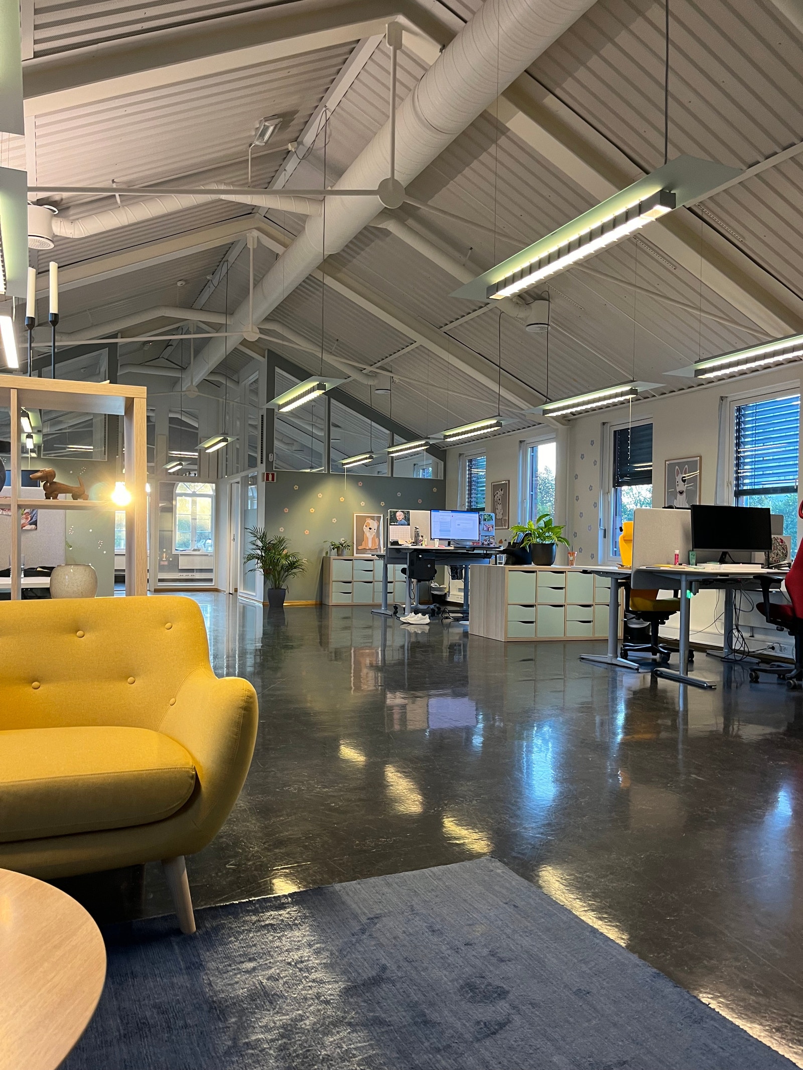 Kontorlandskap Galleribilde