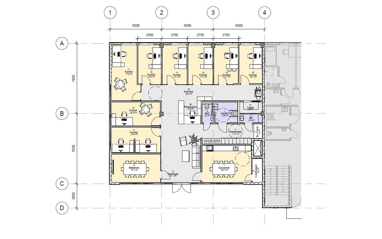 Arealtegtning forslag kontorløsning.jpg Galleribilde