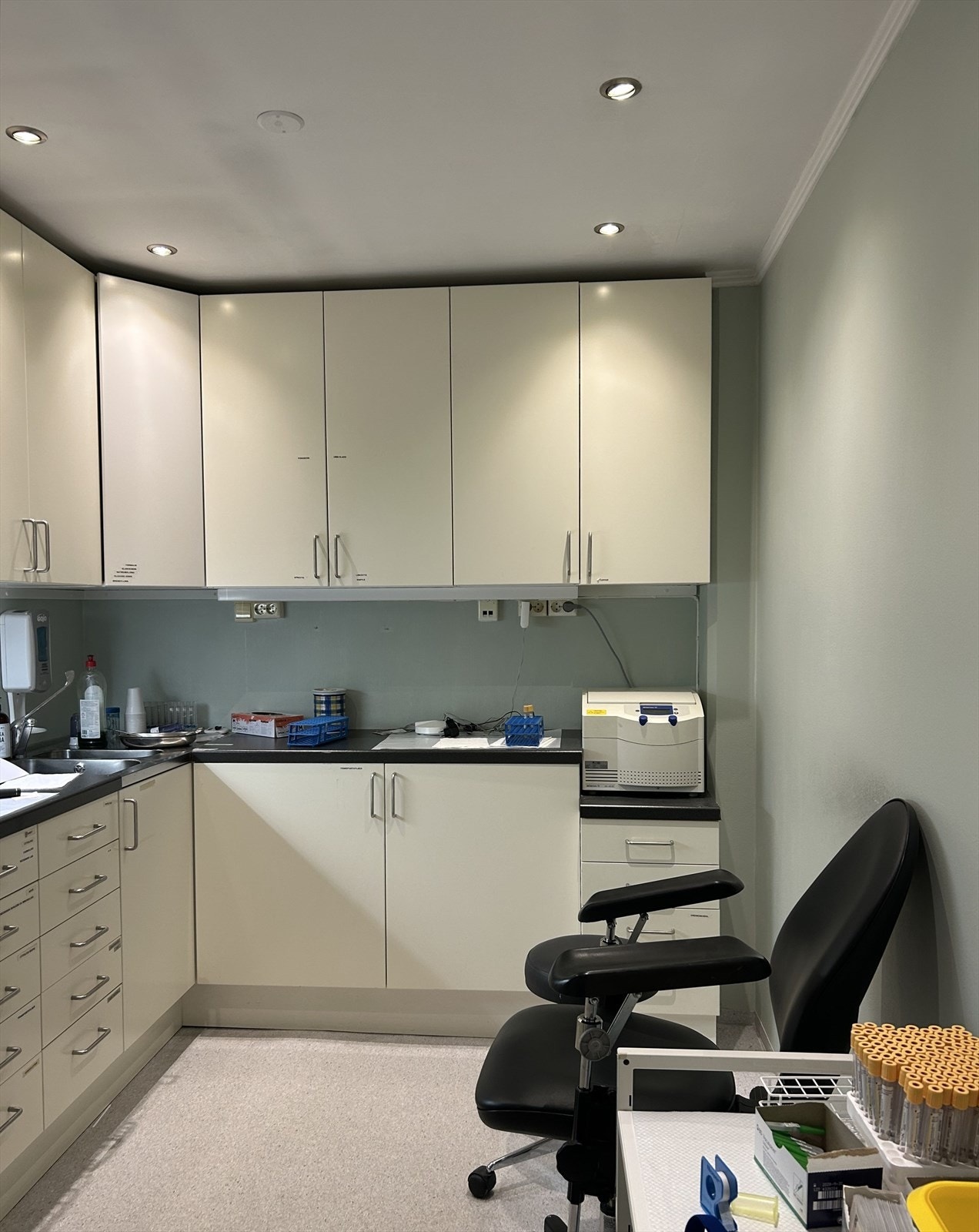 Rom benyttet til lab. Galleribilde