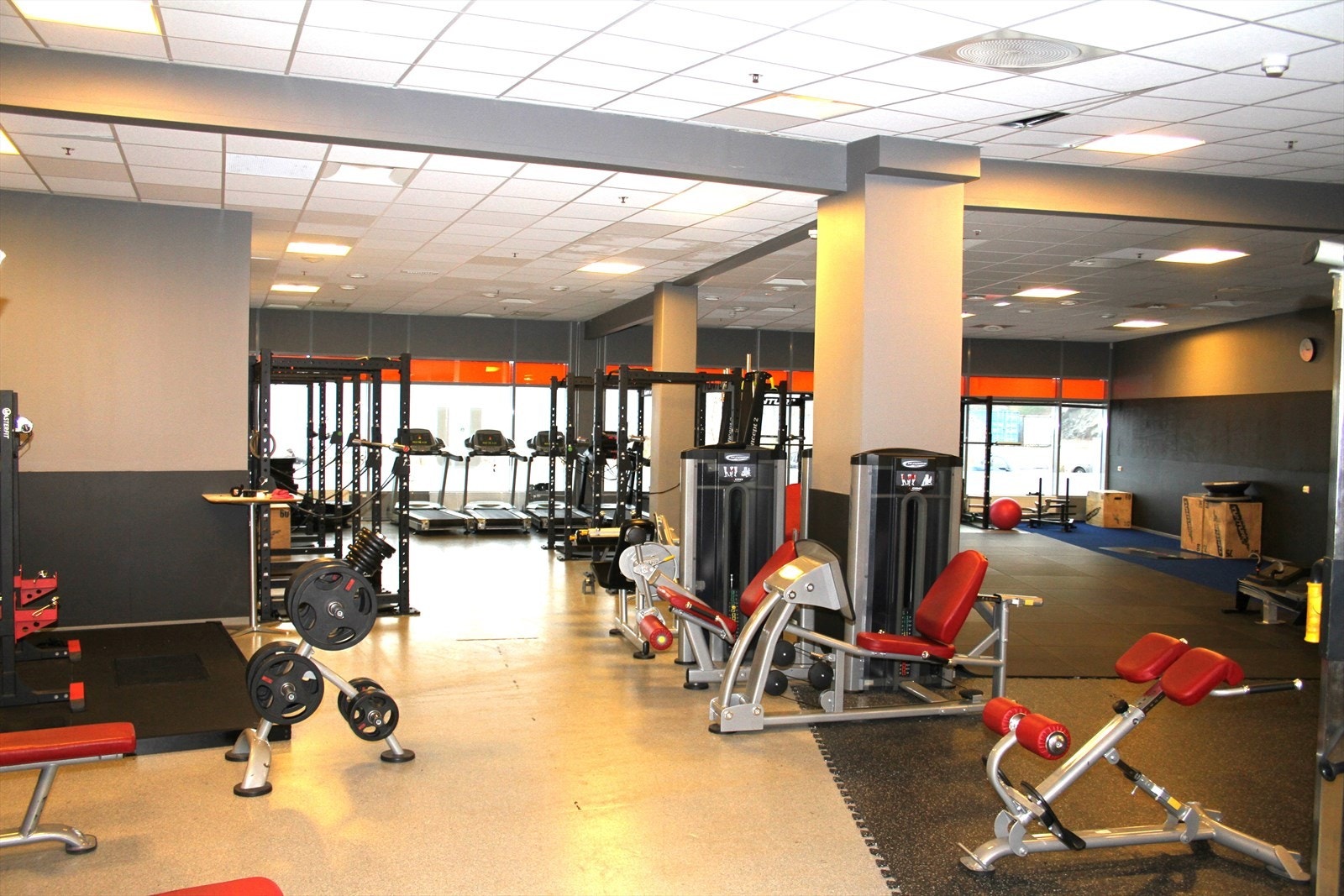 Felles treningsrom Galleribilde