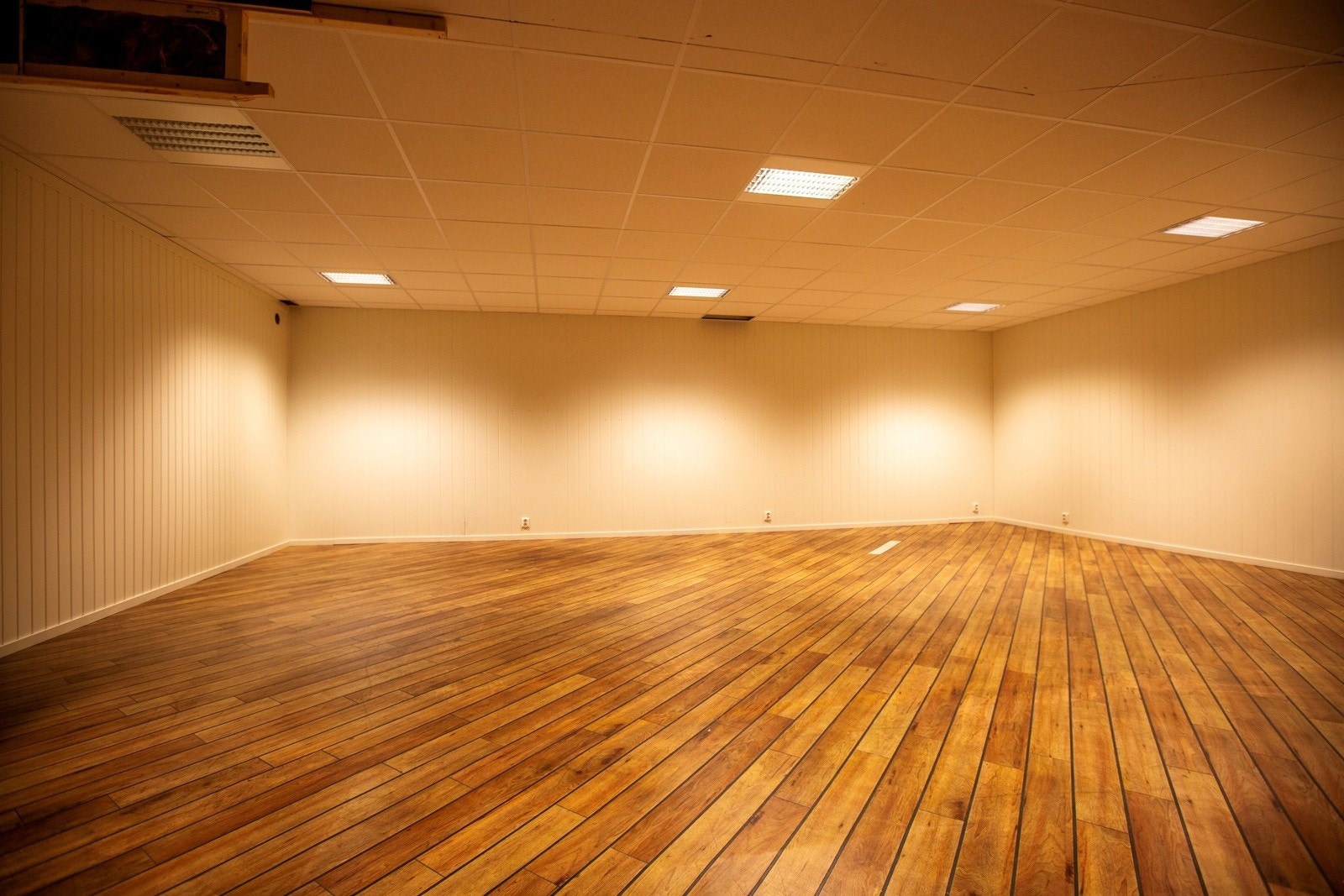 Lokalen er i god stand og lite oppussing trengs, bra med lys og fint gulv. Galleribilde