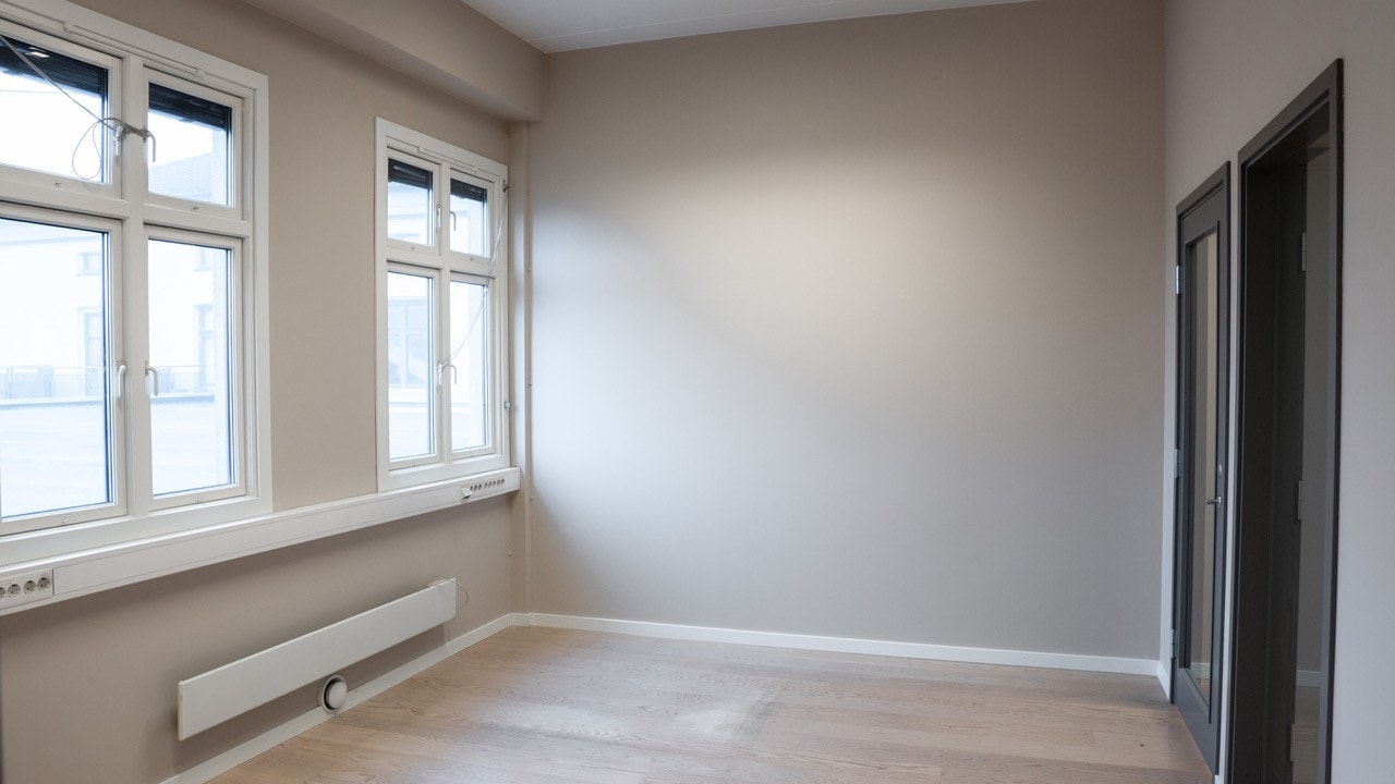 Fra kontorer i 2. etg. Galleribilde