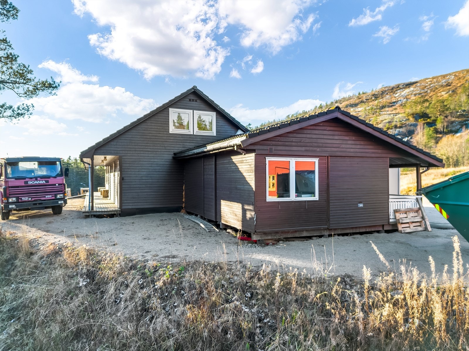 Fasade bakside Galleribilde