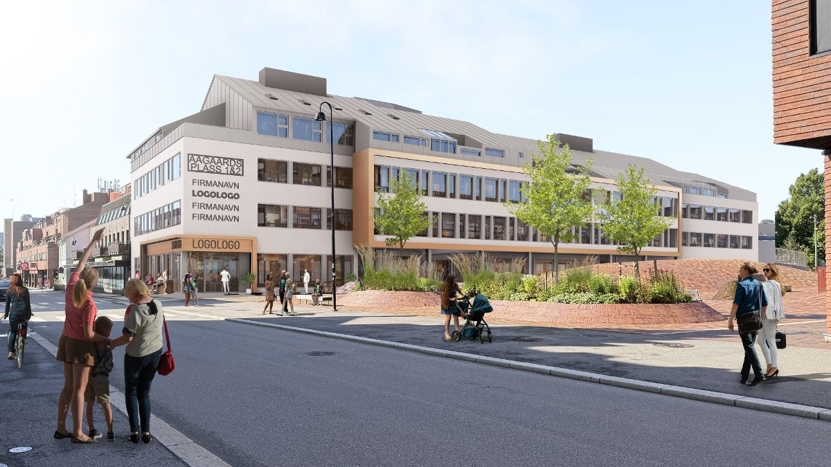 Ny fasade antatt sommeren 2026 Galleribilde