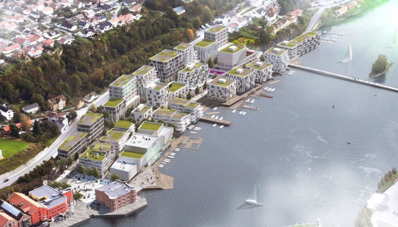 Illustrasjonsbilde av Skien Brygge Galleribilde