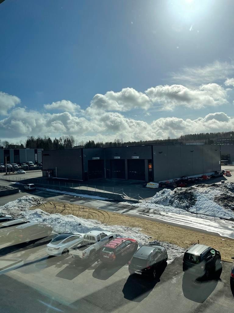 Utsikt fra kontorene Galleribilde