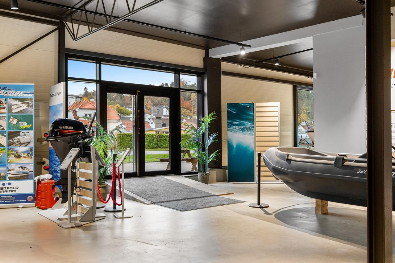 Inngangsparti Galleribilde