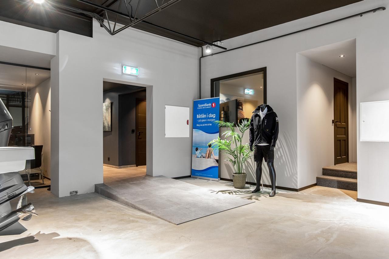 Kontordel med sosiale rom Galleribilde