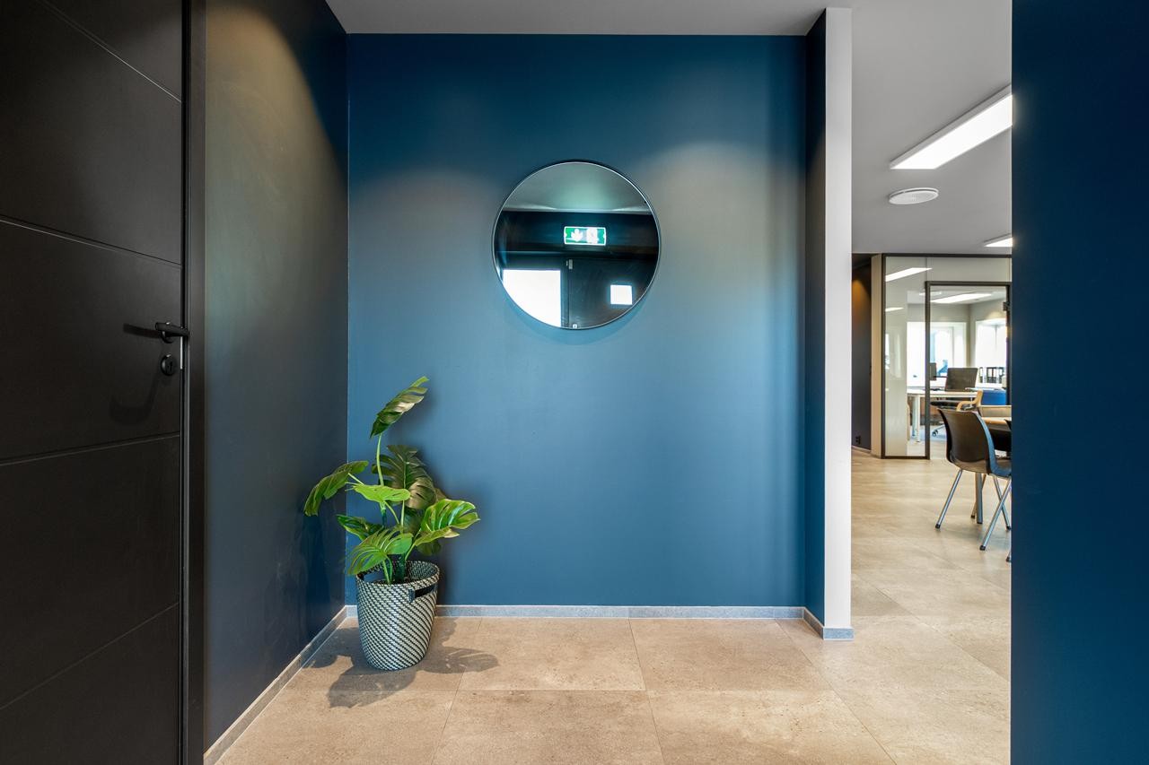 Kontordel med sosiale rom Galleribilde