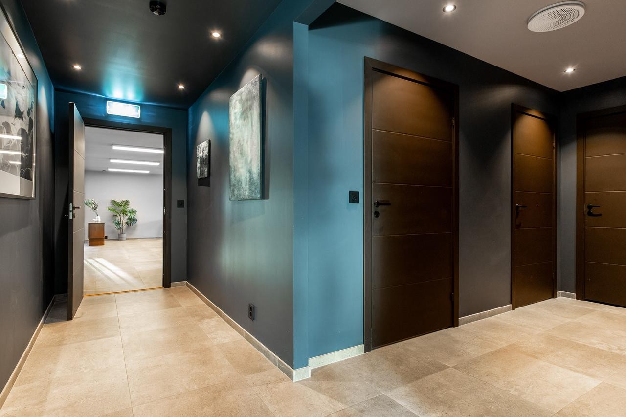 Kontordel med sosiale rom Galleribilde