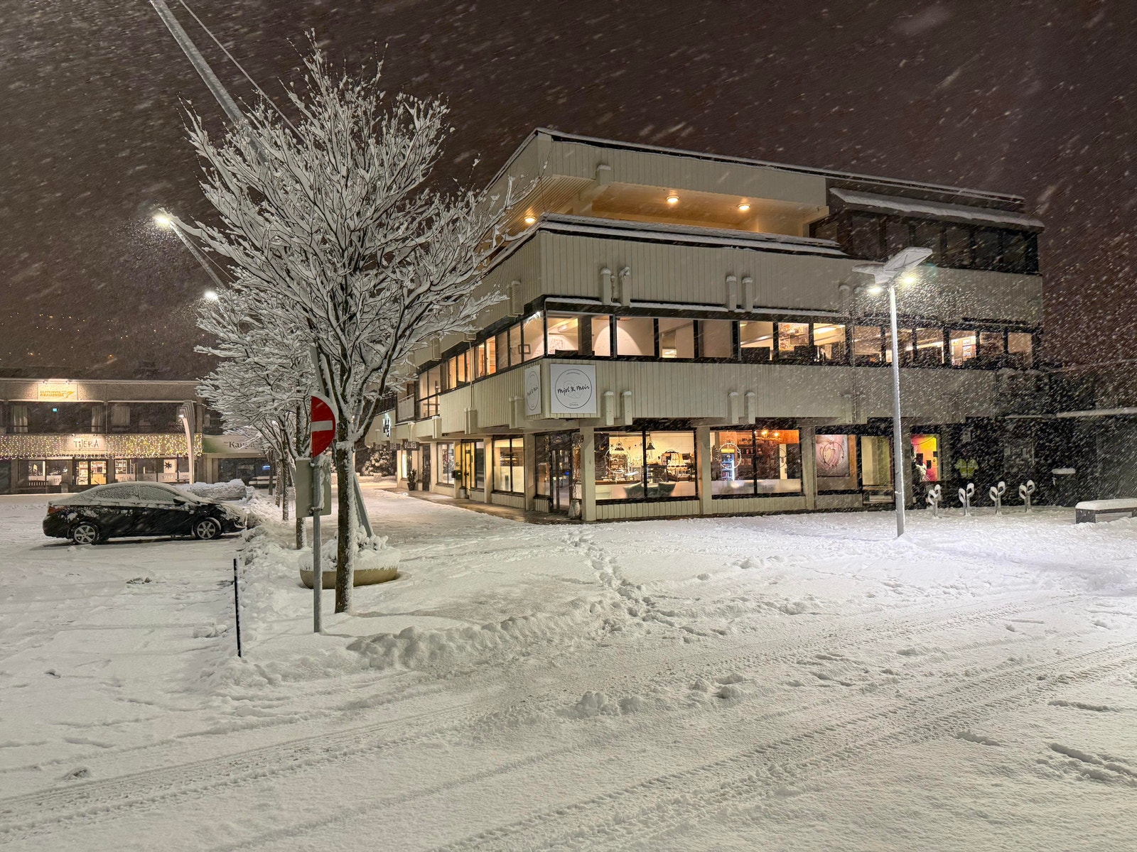 Utanfor Mjøl og Meir og Eige AS (2. etasjen) Galleribilde