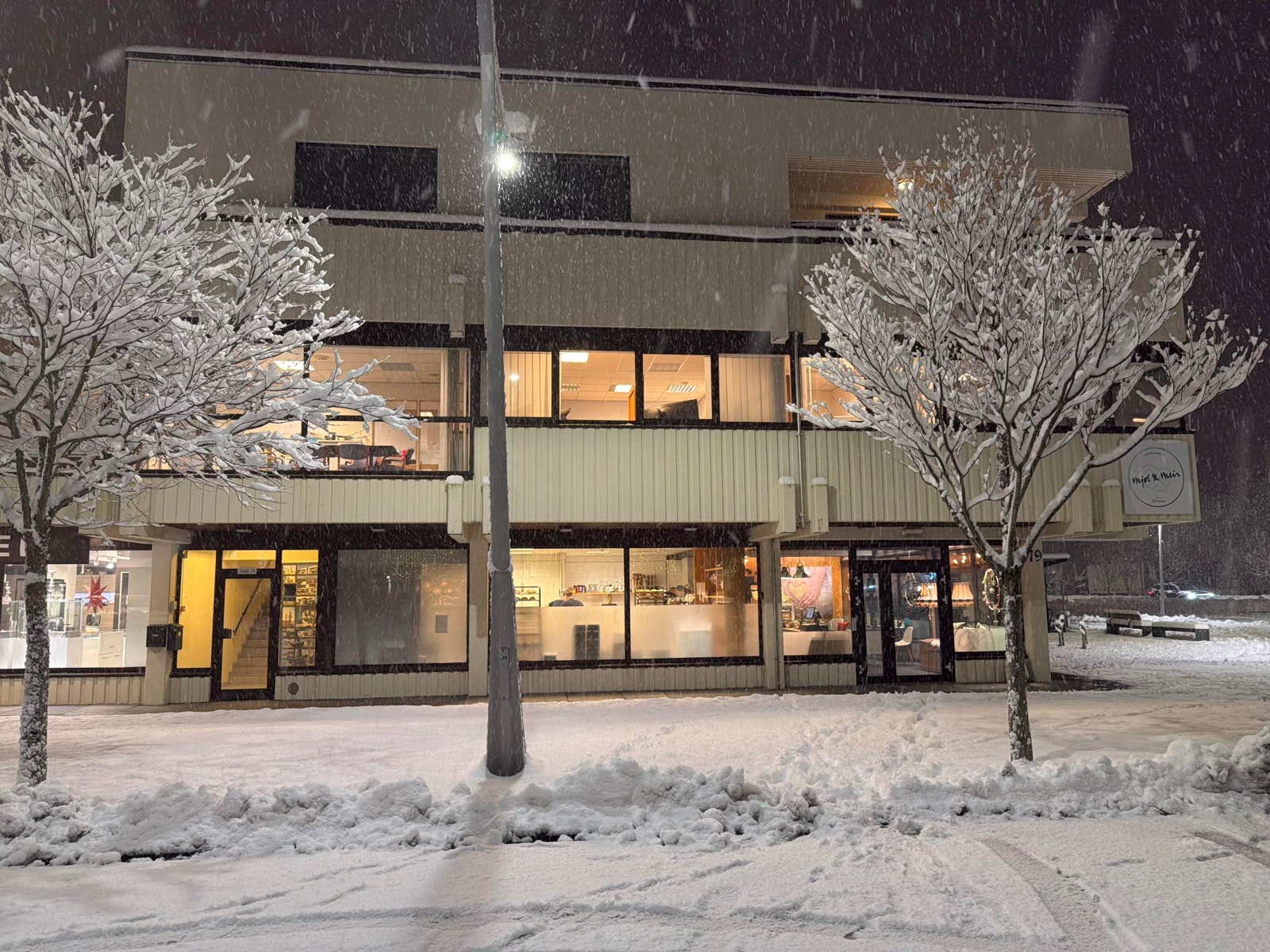 Entré trapperom til lokala i 2. etasje Galleribilde