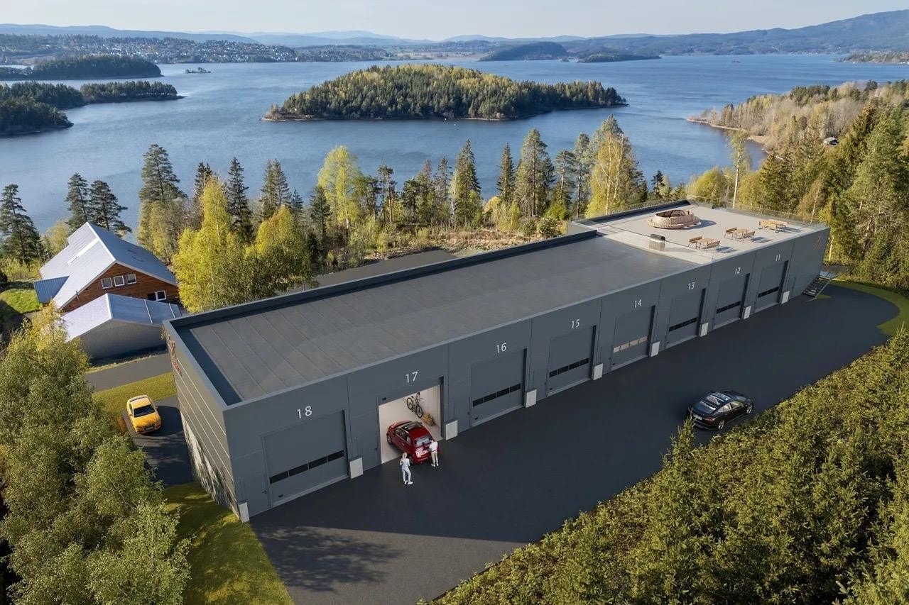 Utsikt over Steinsfjorden. Galleribilde