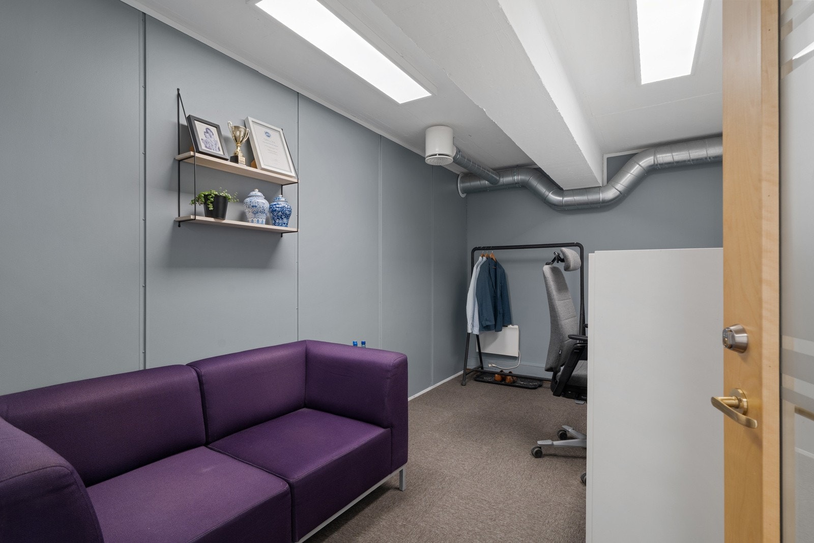 Kontor på ca. 11,5 kvm. Galleribilde