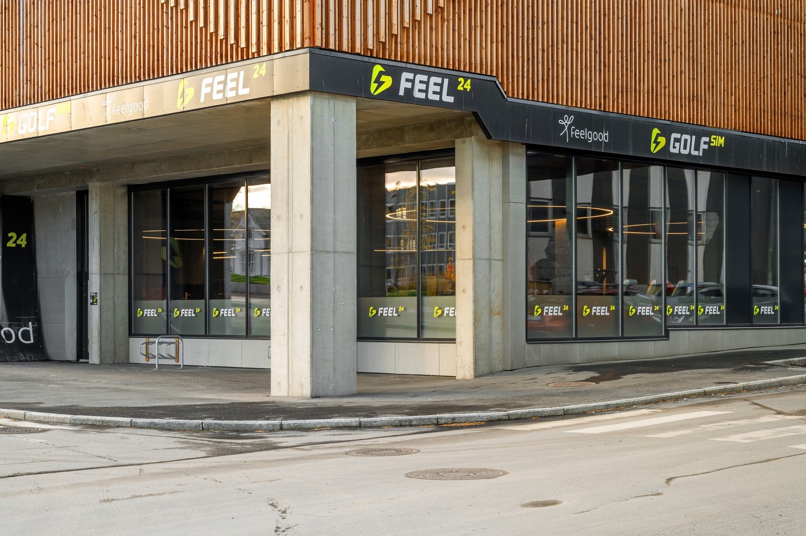 Kort vei til sentrumsfasiliteter slik som trening Galleribilde