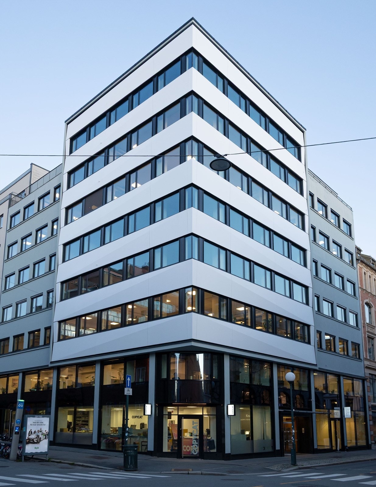 Rådhusgaten 17 - Hjørnelokale BTA ca 426 kvm - Oppgradert og modernisert bygg. Galleribilde