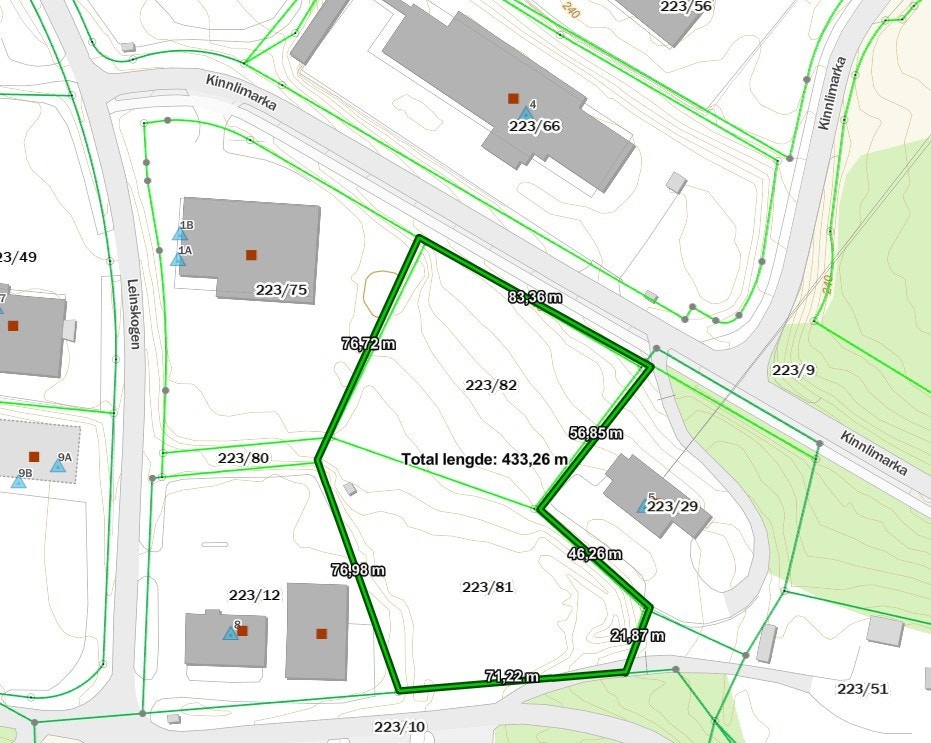 Målsatt utklipp Galleribilde