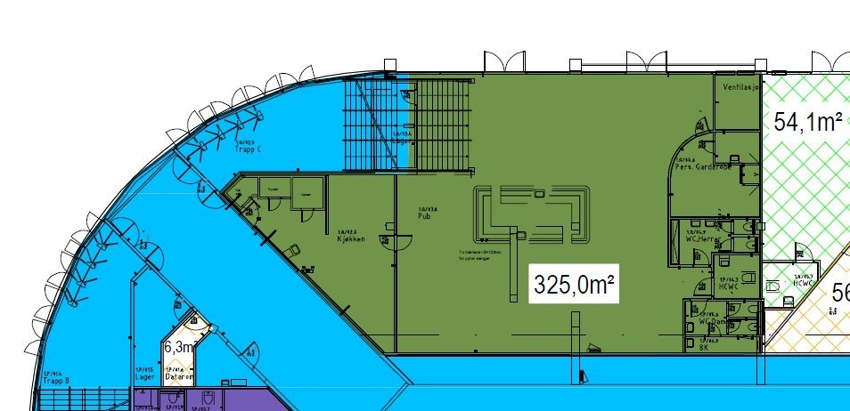 Planskisse Galleribilde