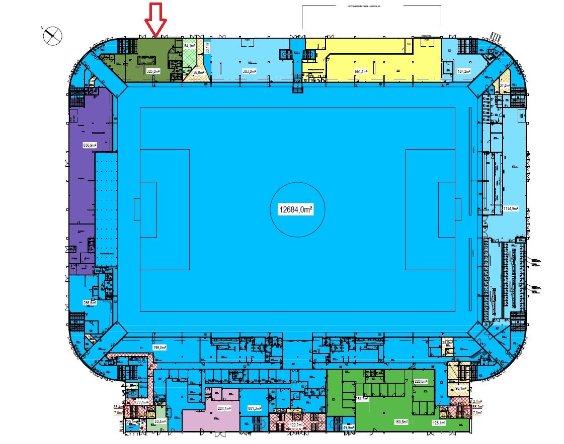 Etasjeplan - bakkeplan Galleribilde