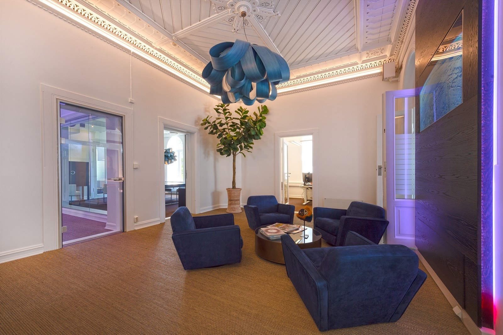 Mingleområdet til bruk etter avtale Galleribilde