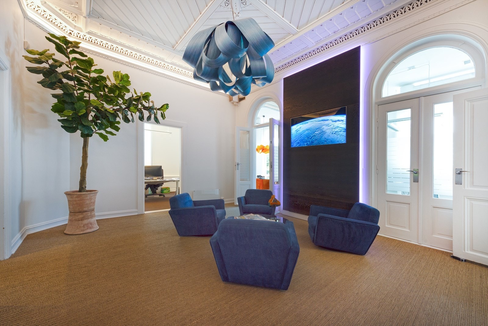 Mingleområdet til bruk etter avtale Galleribilde