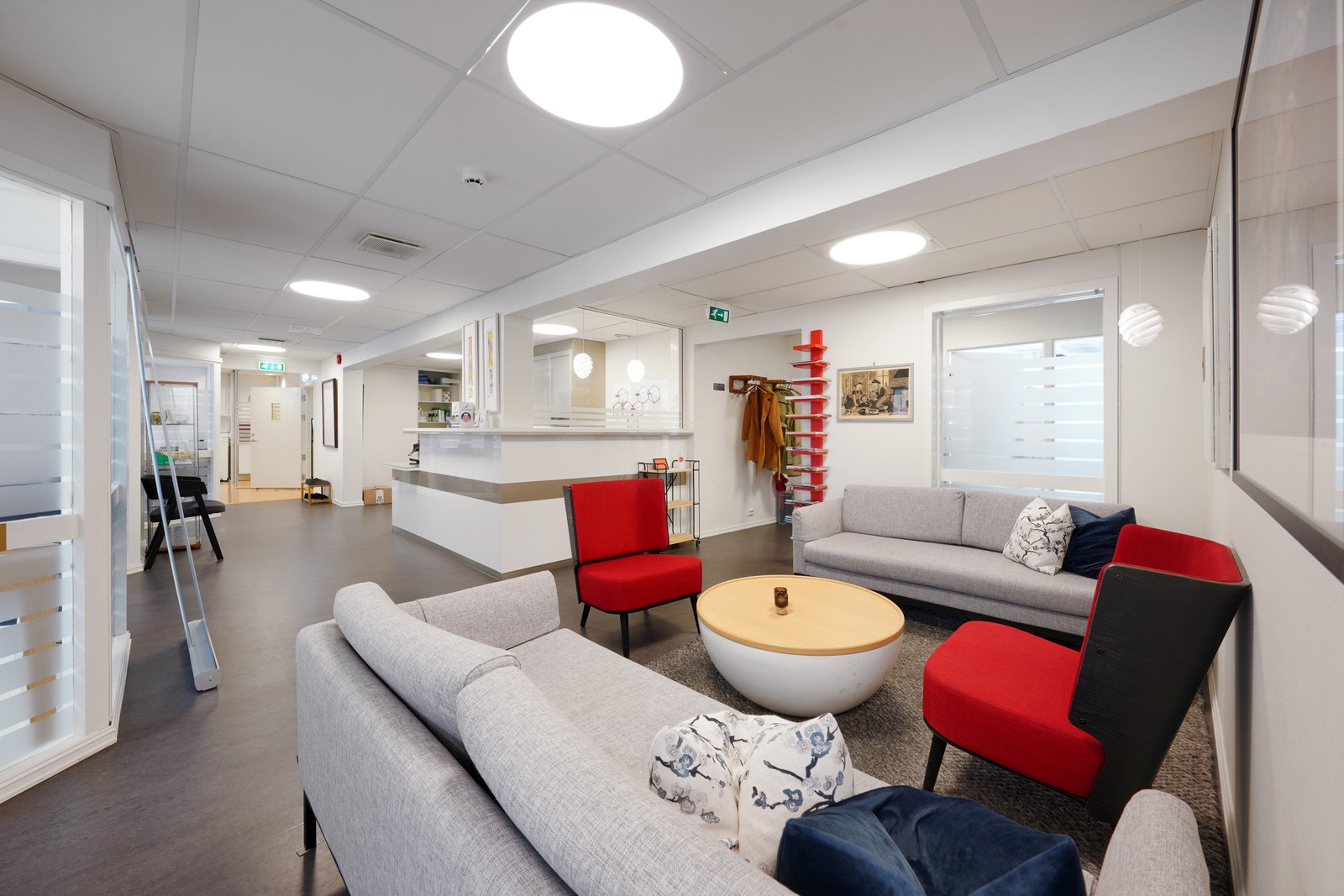 Mottaks og resepsjonsområde Galleribilde